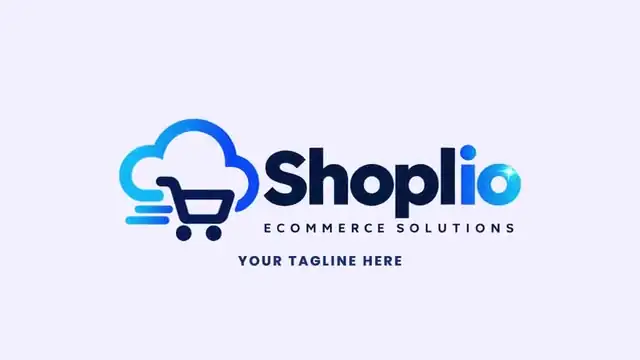 Magic Poof logo intro template with a puff of magic smoke