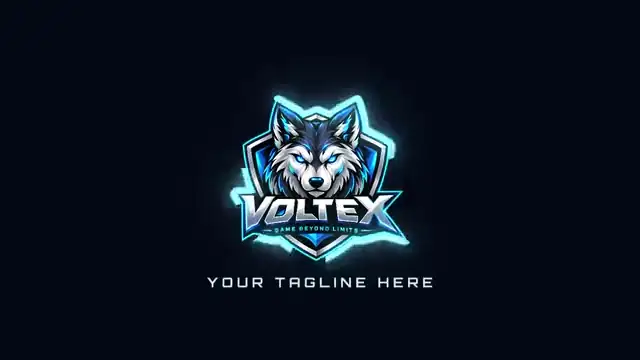 Power Core logo intro template with an electric power core