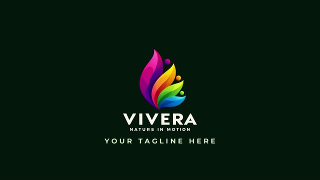 Green Flame logo intro