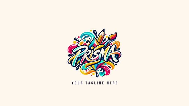 Paint Explosion logo intro