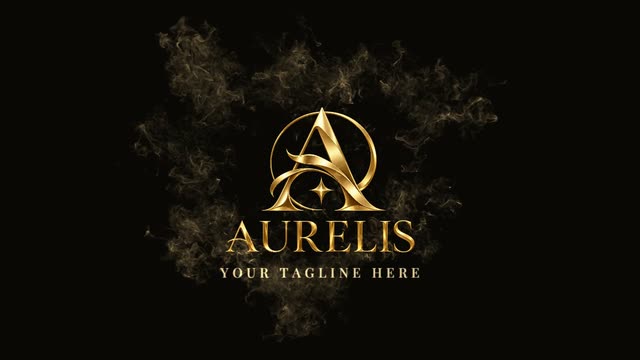 Golden Smoke logo intro